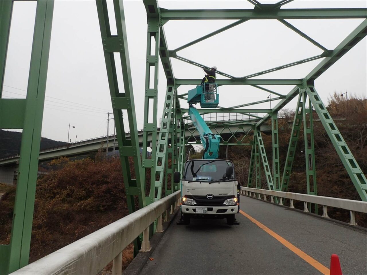 富原橋　橋梁点検(富士市)