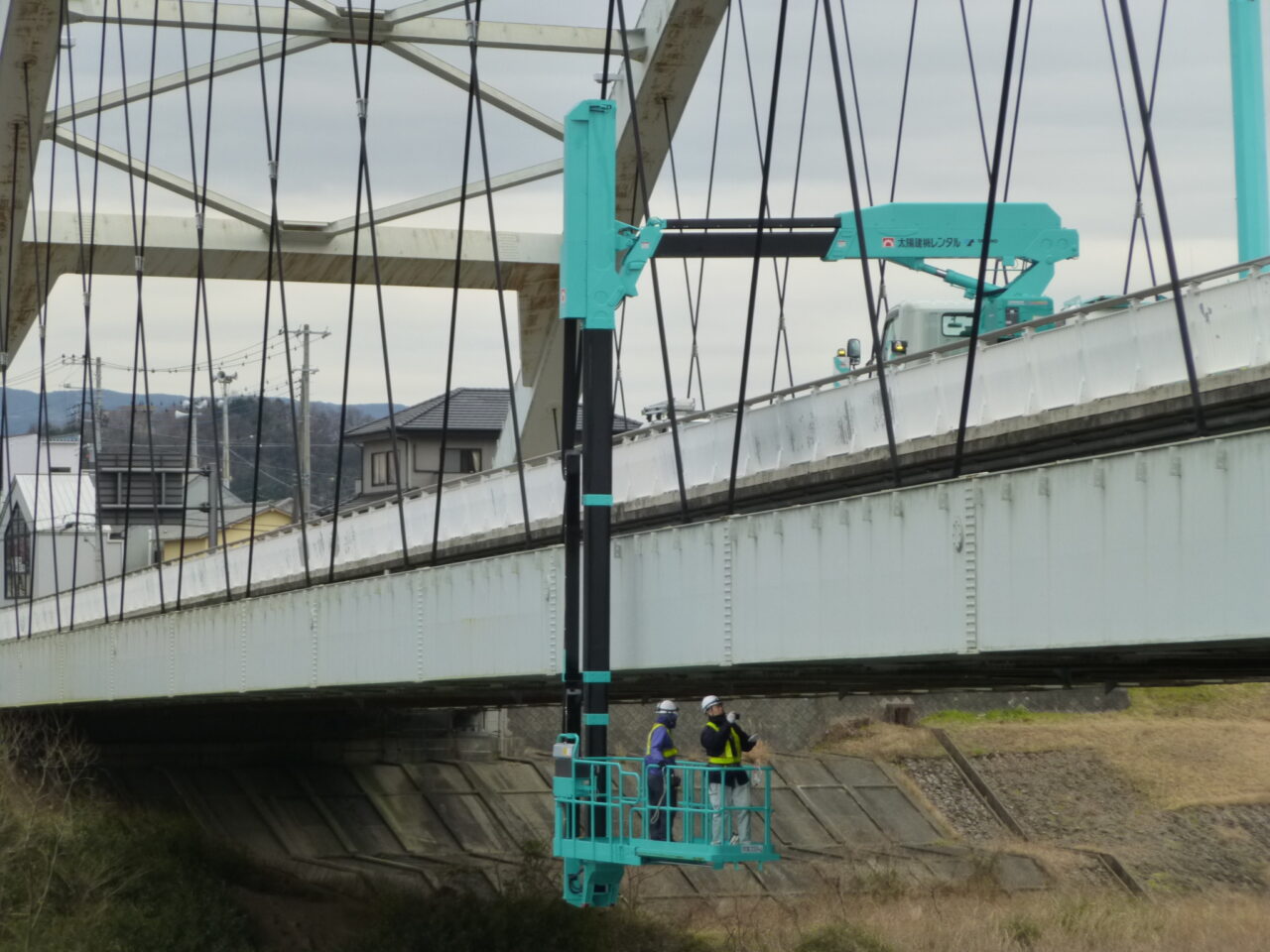 香貫大橋 橋梁点検（沼津市)